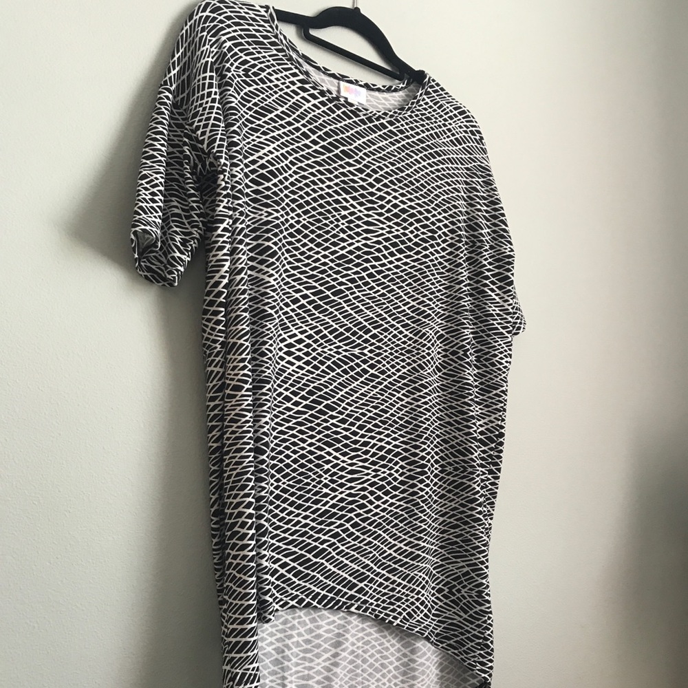 NWOT LulaRoe Irma XXS - Black and White